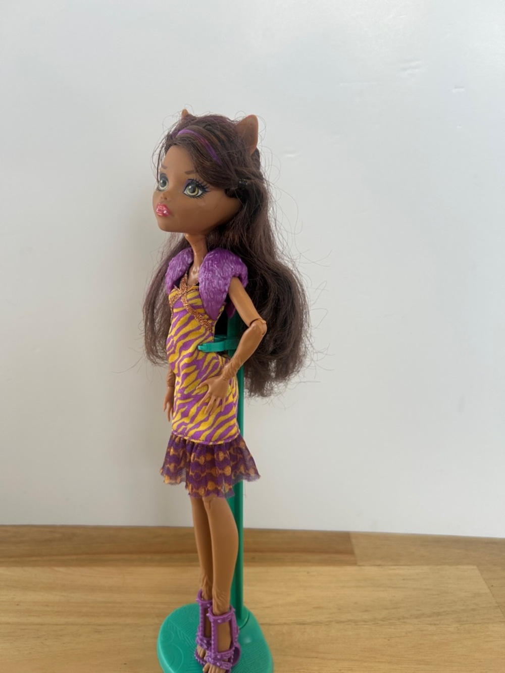Monster High Doll Welcome to monster high Dance The Fright Away Clawdeen Wolf - Picture 4 of 5